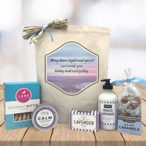 May Their Light And Spirit Surround You Gift Basket