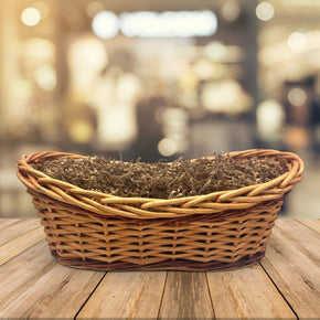 Create Your Own Medium Light Wicker Basket