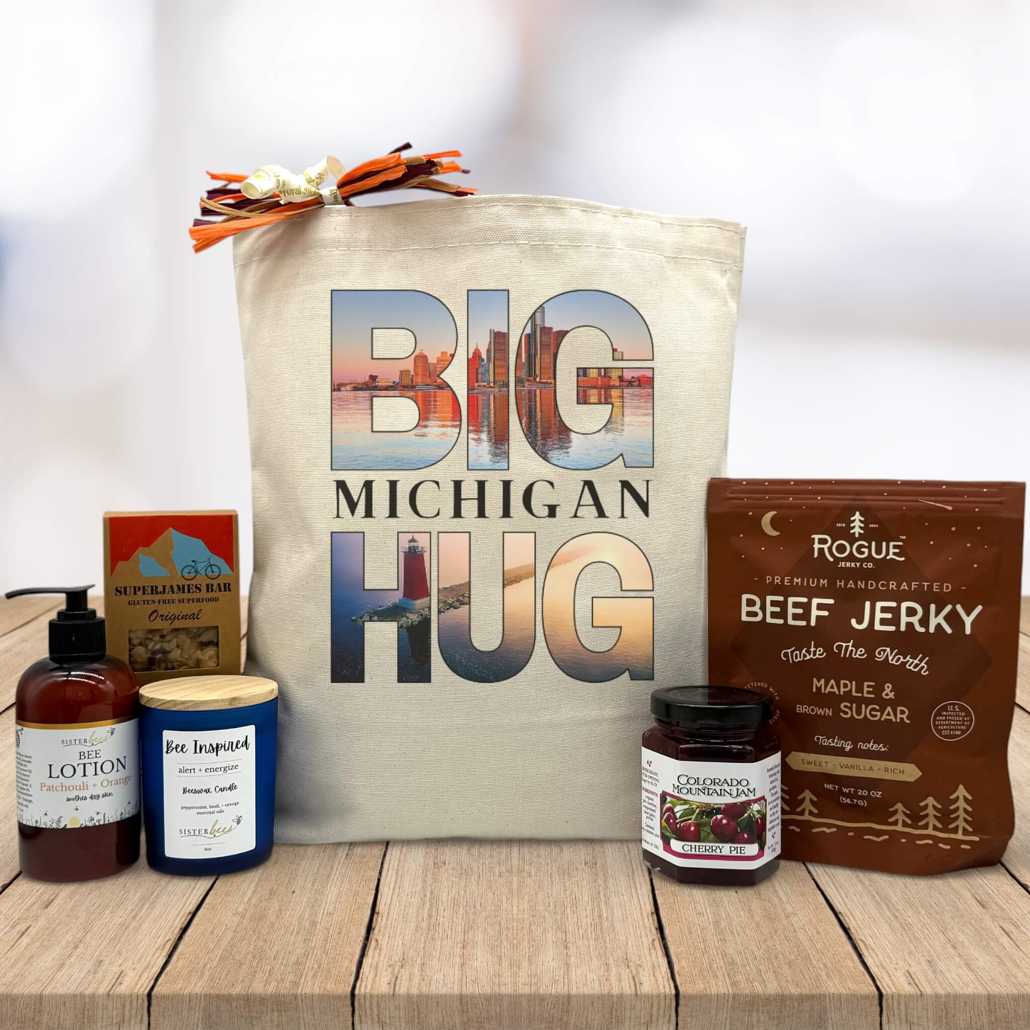 Big Michigan Hug Gift Basket