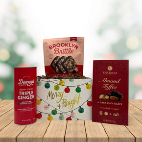 Mini Merry & Bright Holiday Gift Basket