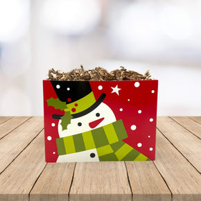 Create Mini Snowman Gift Box