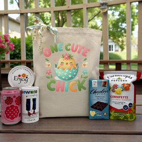 One Cute Chick New Baby Gift Basket