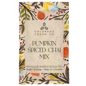 Colorado Cocoa Company Pumpkin Spiced Chai Mix Packet