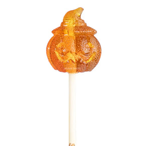 Sparko Sweets All-Natural Honey Jack-O'-Lantern Lollipops (3)