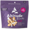 peaches, golden berries, coconut, cashews and almonds trail mix 