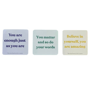 three Encouragement cards 