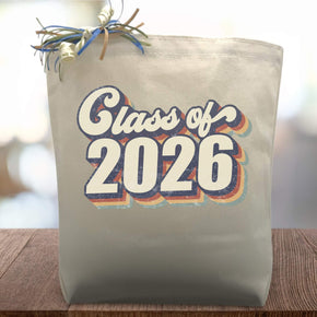 Create Your Own Retro Class of 2026 Gift Tote