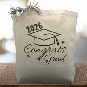 Create Your Own 2026 Congrats Grad Gift Tote