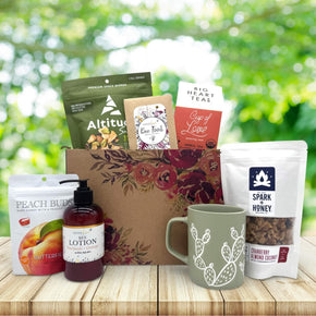 Rustic Blooms Gift Basket