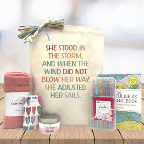 She Stood In The Storm Gift Basket