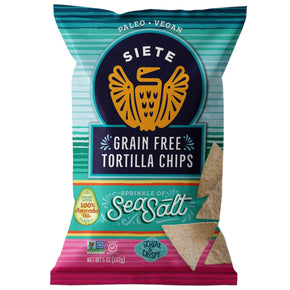 Siete Grain Free Tortilla Chips Sea Salt