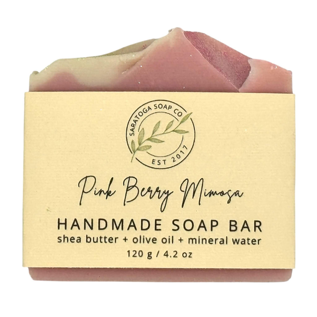 Pink Berry Mimosoa Saratoga Vegan Soap