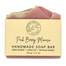 Saratoga Soap Co. Pink Berry Mimosa Handmade Vegan Soap Bar