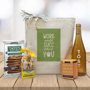 Work Would Succ Without You Employee Appreciation Gift Basket