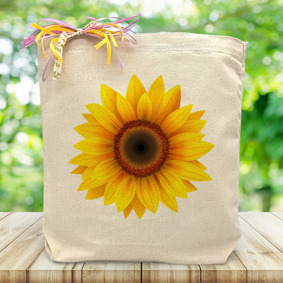 Sunny Side Sunflower Gift Tote