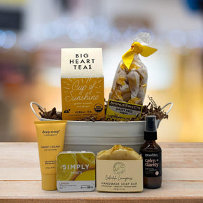 Sunshine & Spa Vegan Gift Basket