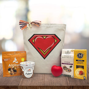 SuperHeart Gift Basket