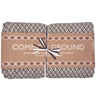 Common Ground Taupe Checkered Cotton Throw