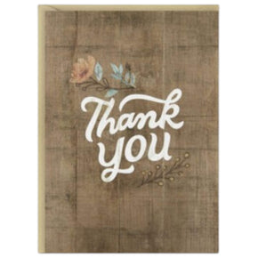 Hallmark Rustic Thank You Card