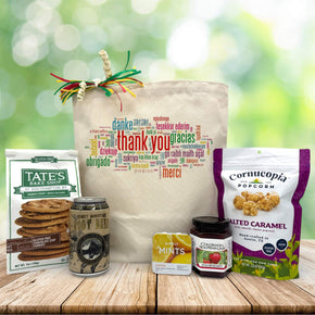 Thank You in All Languages Gift Basket