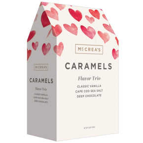 McCrea's Candies Hugs & Kisses Trio Caramels Gable