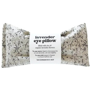 The Bohemian Box Shop Organic Lavender Hot & Cold Eye Pillow (Floral)