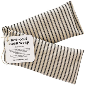 The Bohemian Box Shop Hot & Cold Neck Wrap (Stripes)