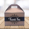 Gable Kraft Thank You Gift Box