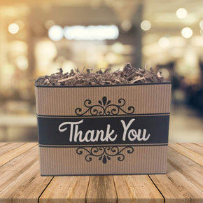 Create Your Own Mini Kraft Thank You Gift Box