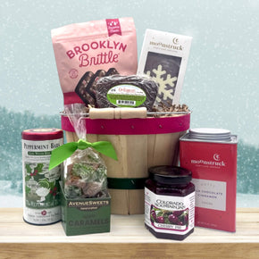 Snowflake Surprise Gift Basket