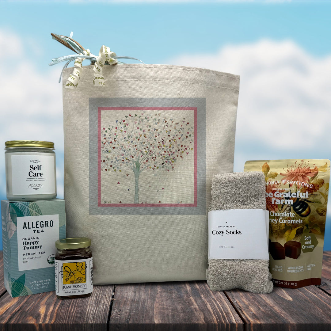 Tree of Hearts Gift Basket