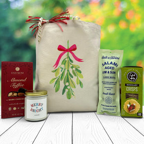Under The Mistletoe Holiday Gift Basket