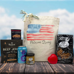 Veteran Strong Gift Basket