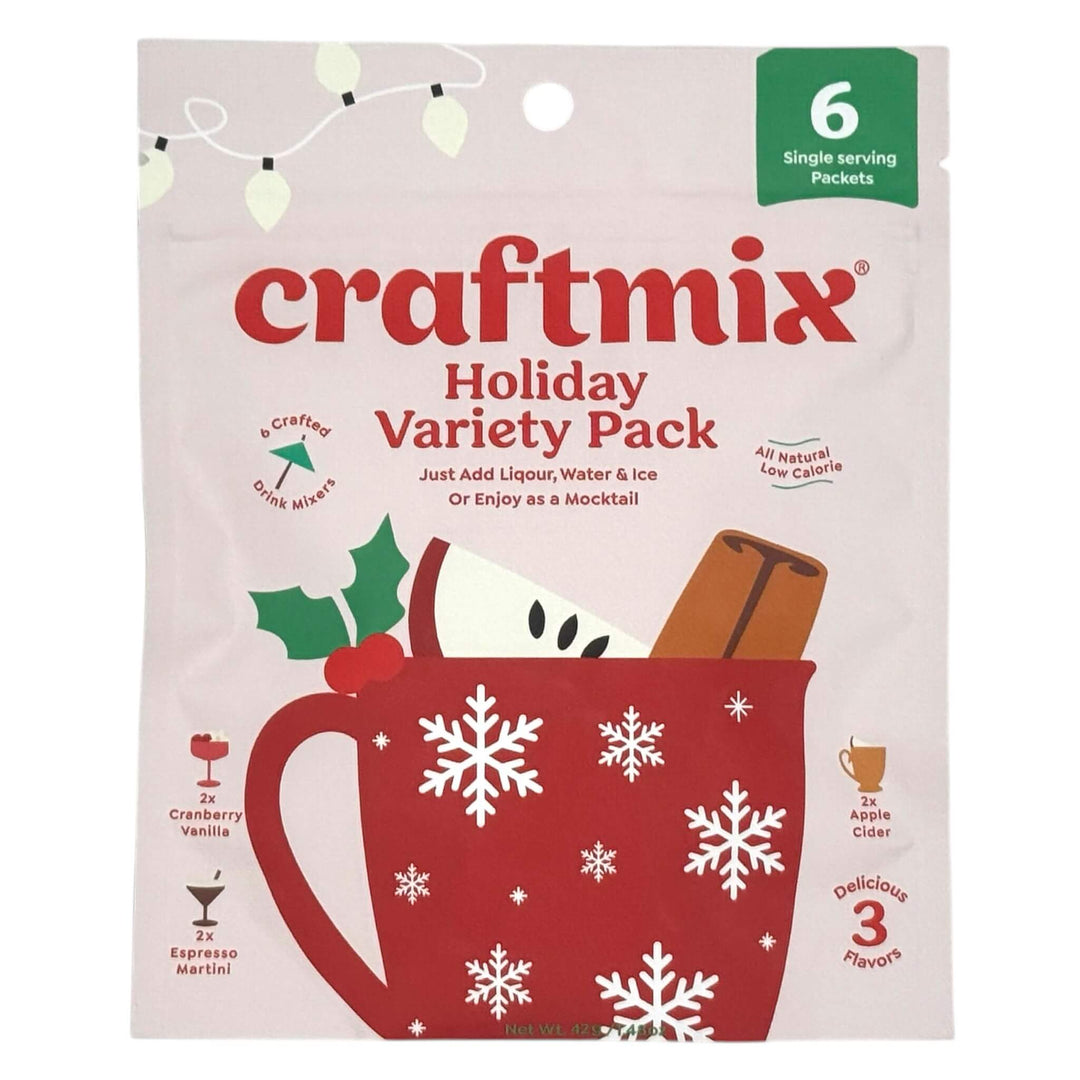Craftmix Holiday Variety Pack Cocktail Mixers