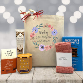 Wishing You Comfort and Peace Sympathy Gift Basket