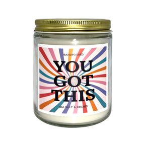 Saige Manor You Got This Apricot Coconut Wax Candle